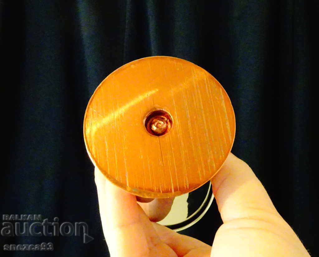 Delivery of Silver-plated goblet made of copper and brass, marked Delivery of Silver-plated goblet made of copper and brass, marked