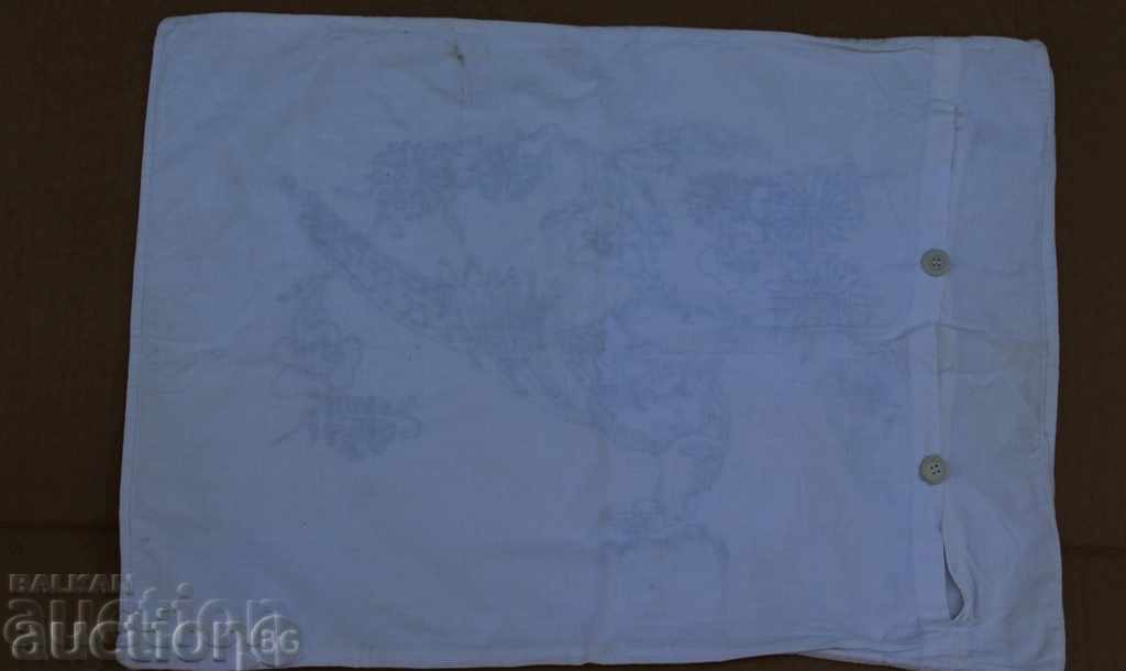 Delivery of . OLD MAN'S EMBROIDERED COVER Pillow Case