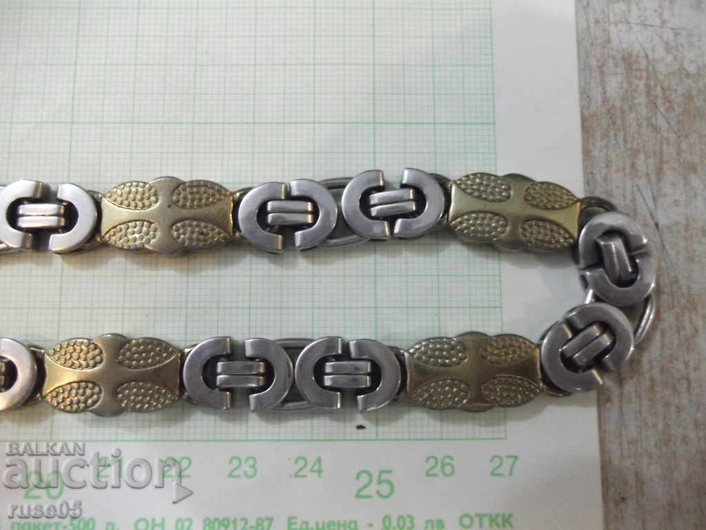 Auction  Imitation jewelry chain - 130,23 gr.