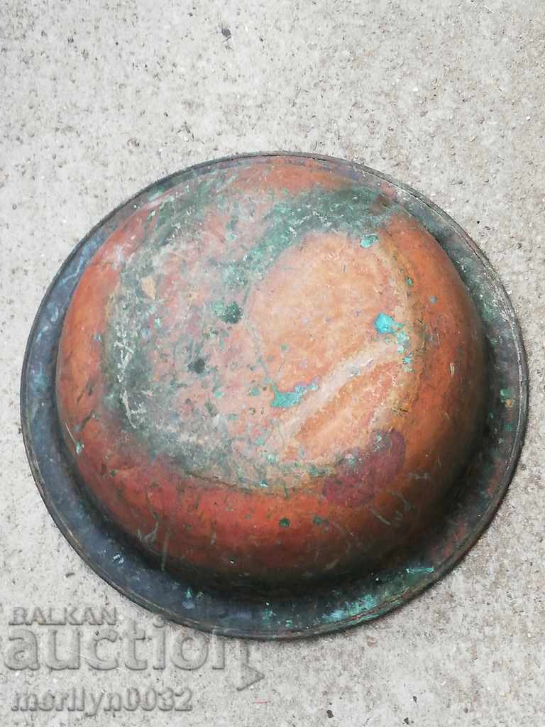 Delivery of Tinned basin, copper vessel, copper, trough