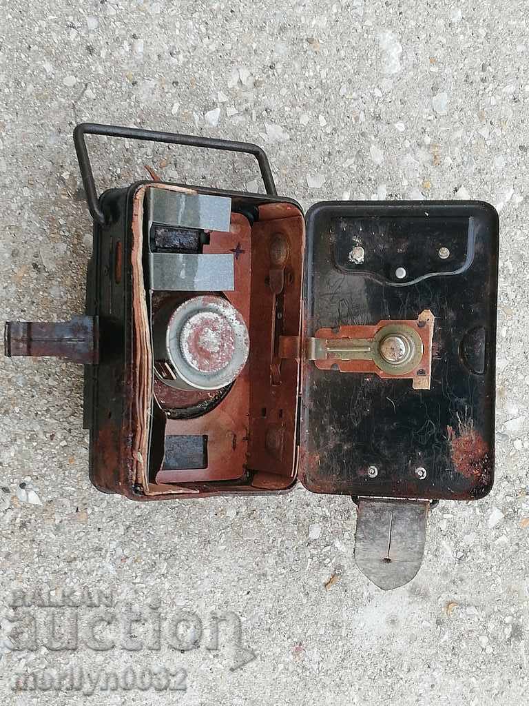 Old flashlight DAIMON lamp searchlight WERMACHT WW2 - 6 Old flashlight DAIMON lamp searchlight WERMACHT WW2 - 6