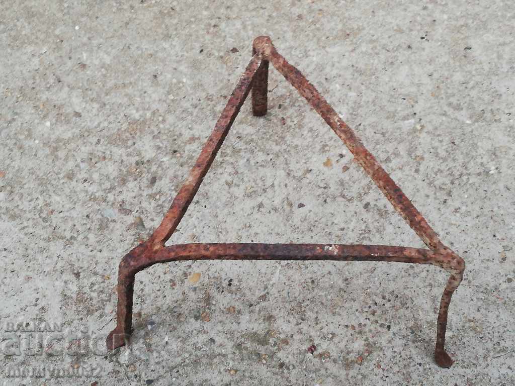 Old forged sazek, wrought iron, primitive Old forged sazek, wrought iron, primitive