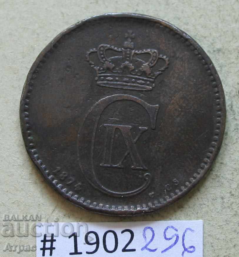 5 оре 1874 Дания с цена € 7.67 | 15.00 лв. 5 оре 1874 Дания с цена € 7.67 | 15.00 лв.