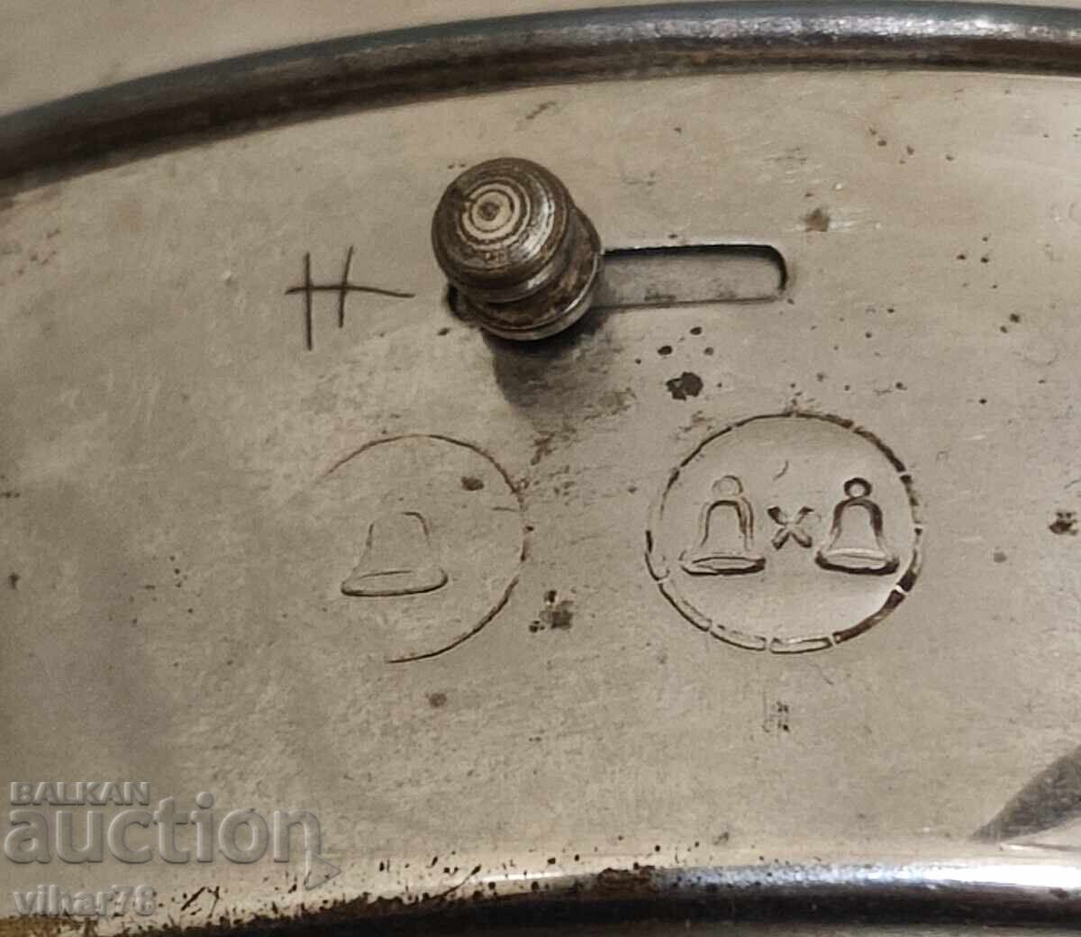 Παλιό ΓΕΡΜΑΝΙΚΟ επιτραπέζιο ξυπνητήρι DJEFFER - 6