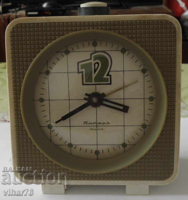 Delivery of desktop alarm clock YANTAR Delivery of desktop alarm clock YANTAR