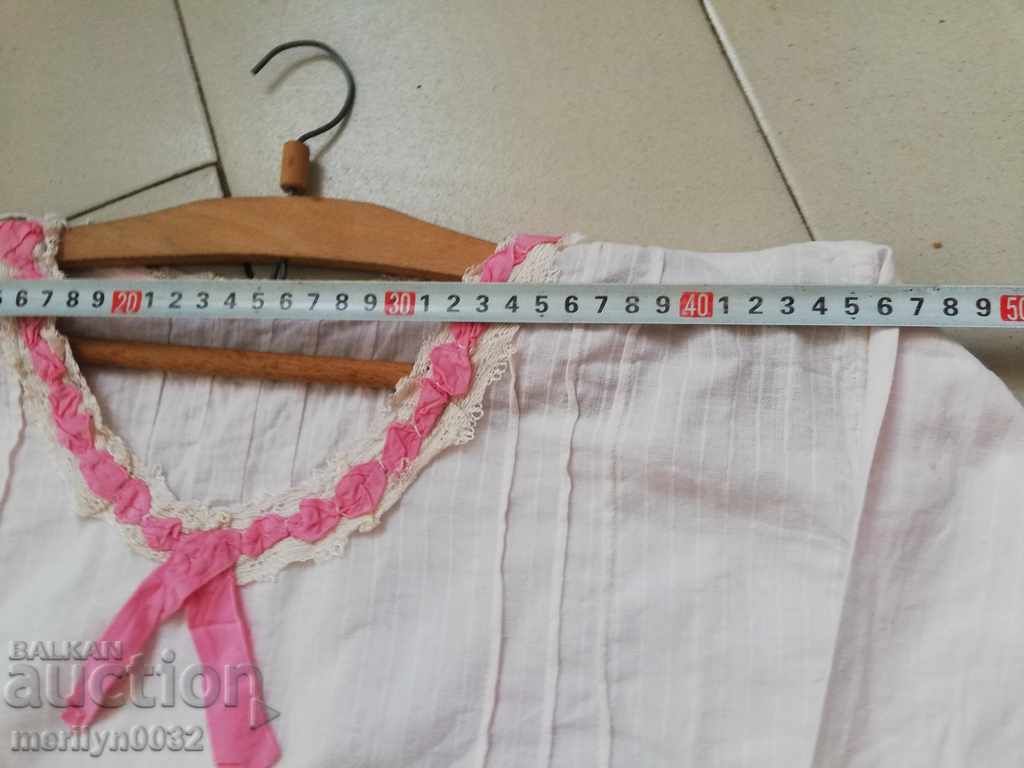 Cămașă brodată poartă dantelă de broderie - 6