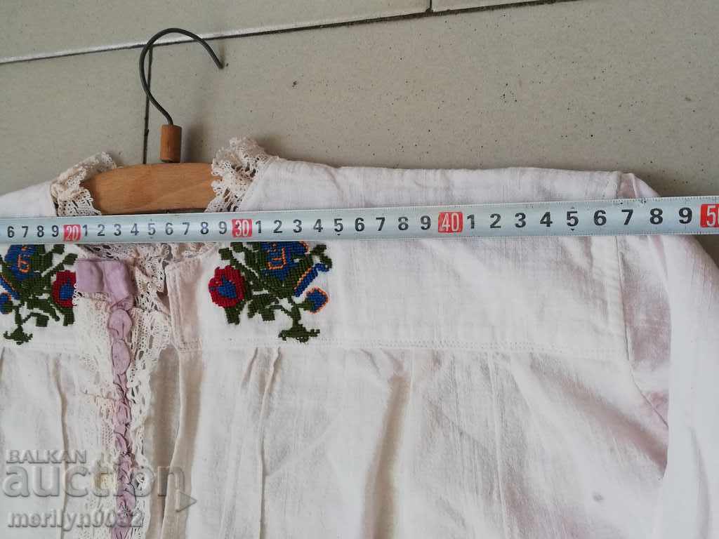 Embroidered shirt wearing lace embroidery - 6 Embroidered shirt wearing lace embroidery - 6