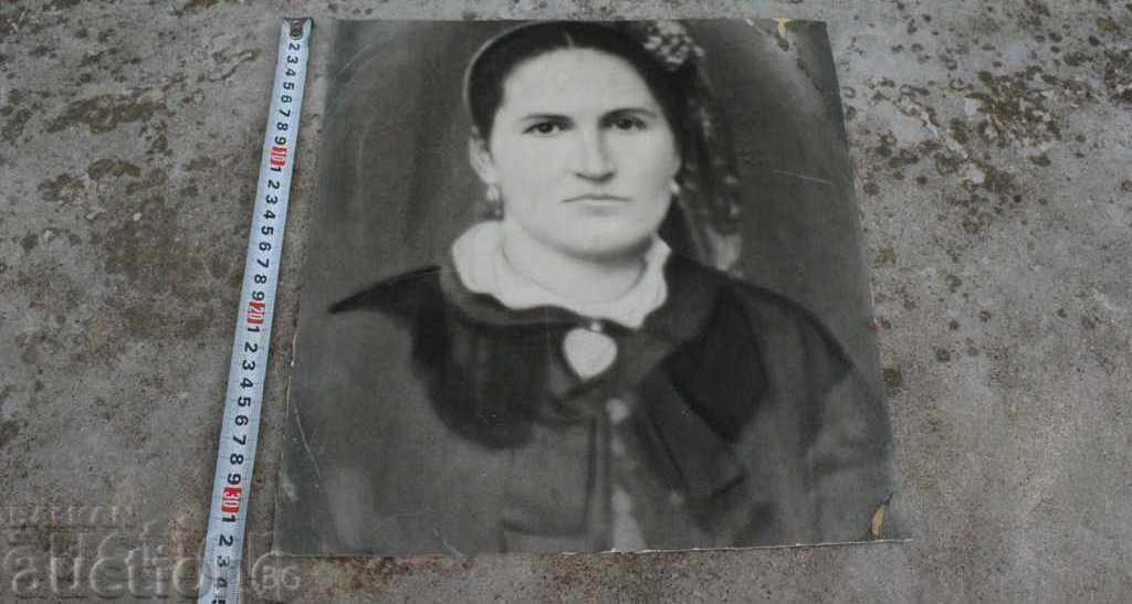 . THE END OF THE 19TH CENTURY LARGE PORTRAIT CARDBOARD - 5