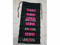 Old woven, embroidered and embroidered apron, costume, sukman