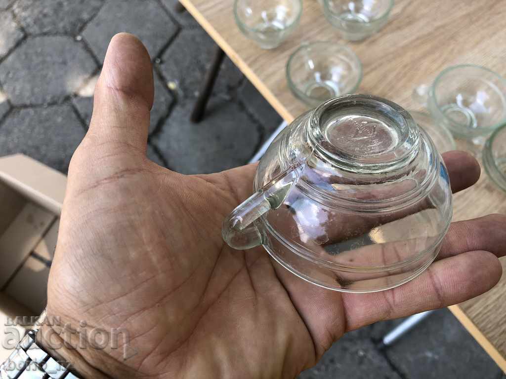 Delivery of 10013. OLD SERVICE COFFEE MUGS REFRACTORY GLASS BELOTERM Delivery of 10013. OLD SERVICE COFFEE MUGS REFRACTORY GLASS BELOTERM