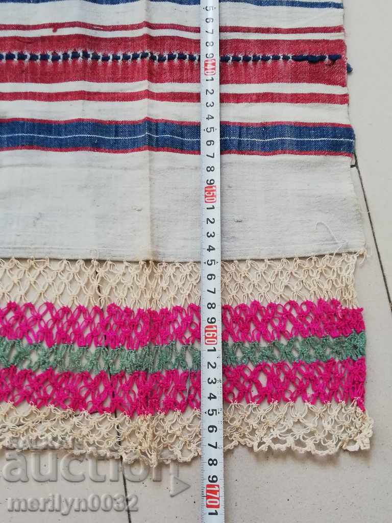 Delivery of Old woolen cloth with lace, knitting, embroidery with embroidery Delivery of Old woolen cloth with lace, knitting, embroidery with embroidery