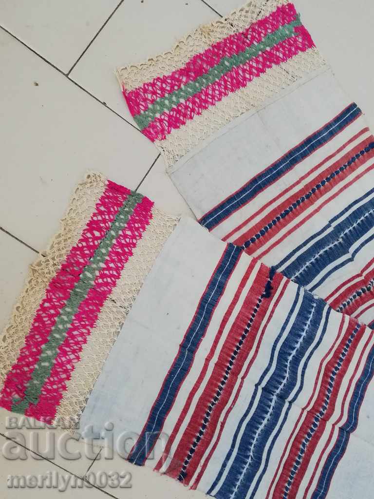 Old woolen cloth with lace, knitting, embroidery with embroidery - 6 Old woolen cloth with lace, knitting, embroidery with embroidery - 6