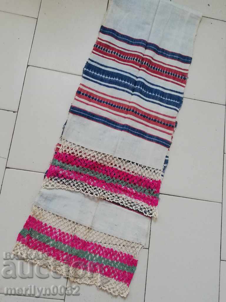 Old woolen cloth with lace, knitting, embroidery with embroidery - 7 Old woolen cloth with lace, knitting, embroidery with embroidery - 7