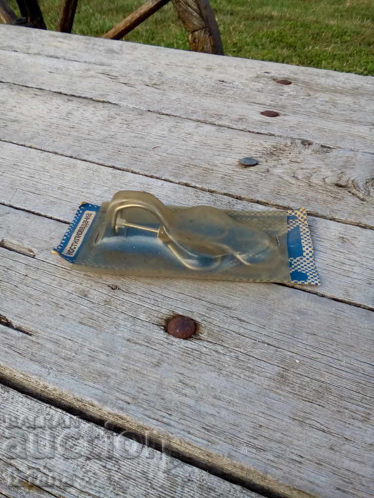 Old cast iron cooking pot