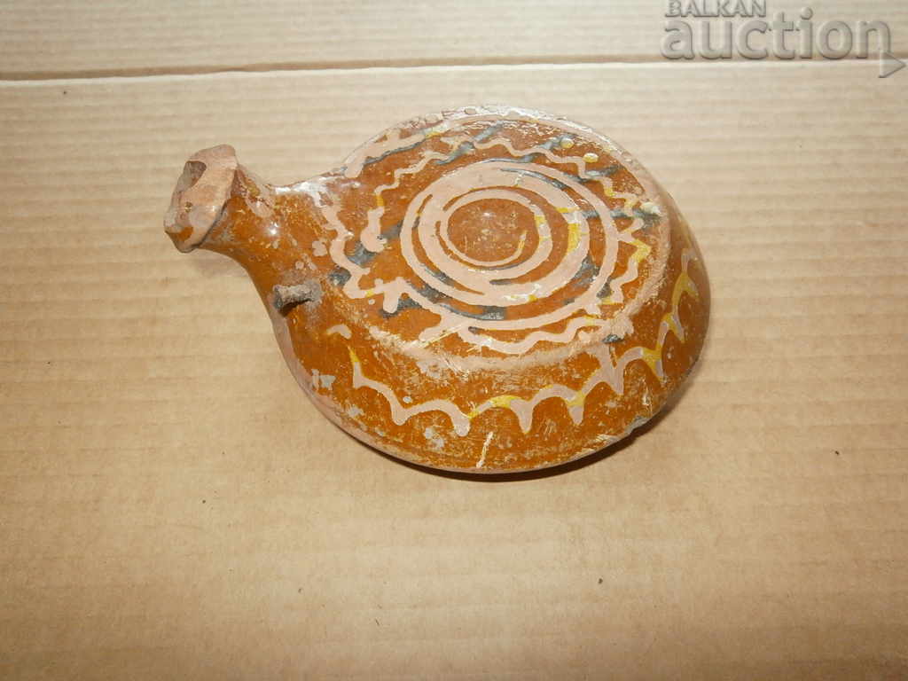 Old clay pavour, barrel, pottery, barrel, crown with price 31.00 BGN | € 15.85 Old clay pavour, barrel, pottery, barrel, crown with price 31.00 BGN | € 15.85