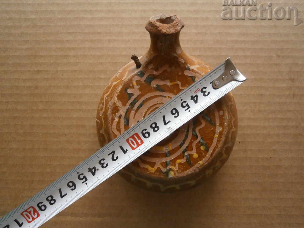 Old clay pavour, barrel, pottery, barrel, crown - 6 Old clay pavour, barrel, pottery, barrel, crown - 6