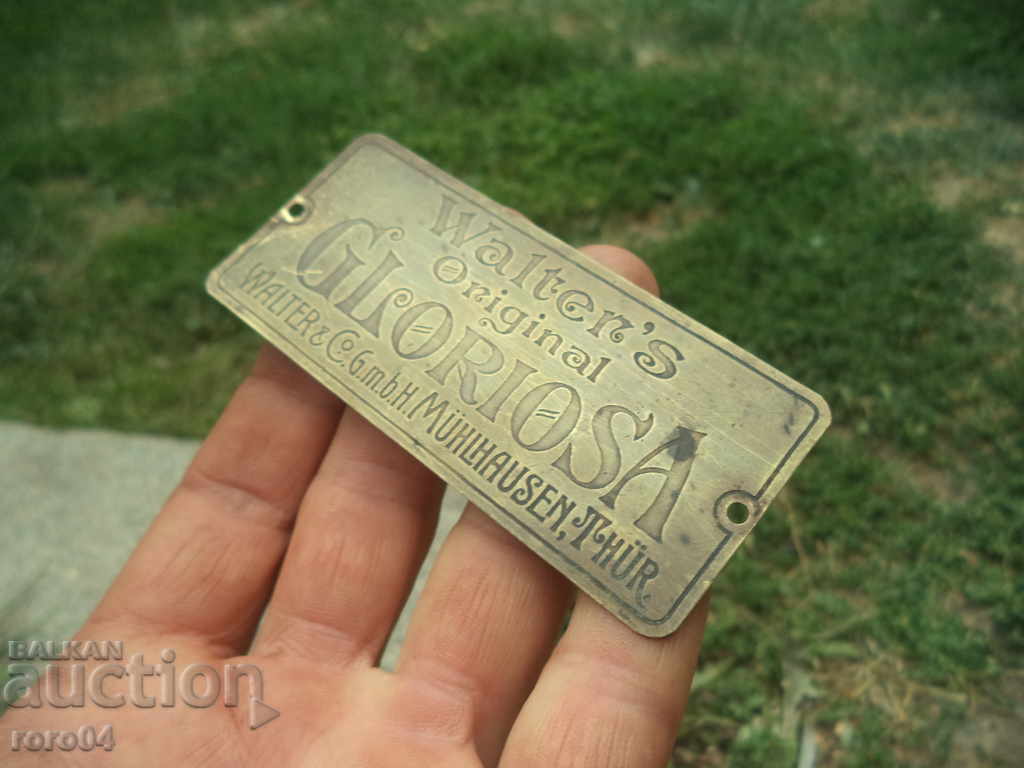 Livrarea VECHI TABEL DE BRONZE DE LA MAȘINĂ DE CĂUTARE
