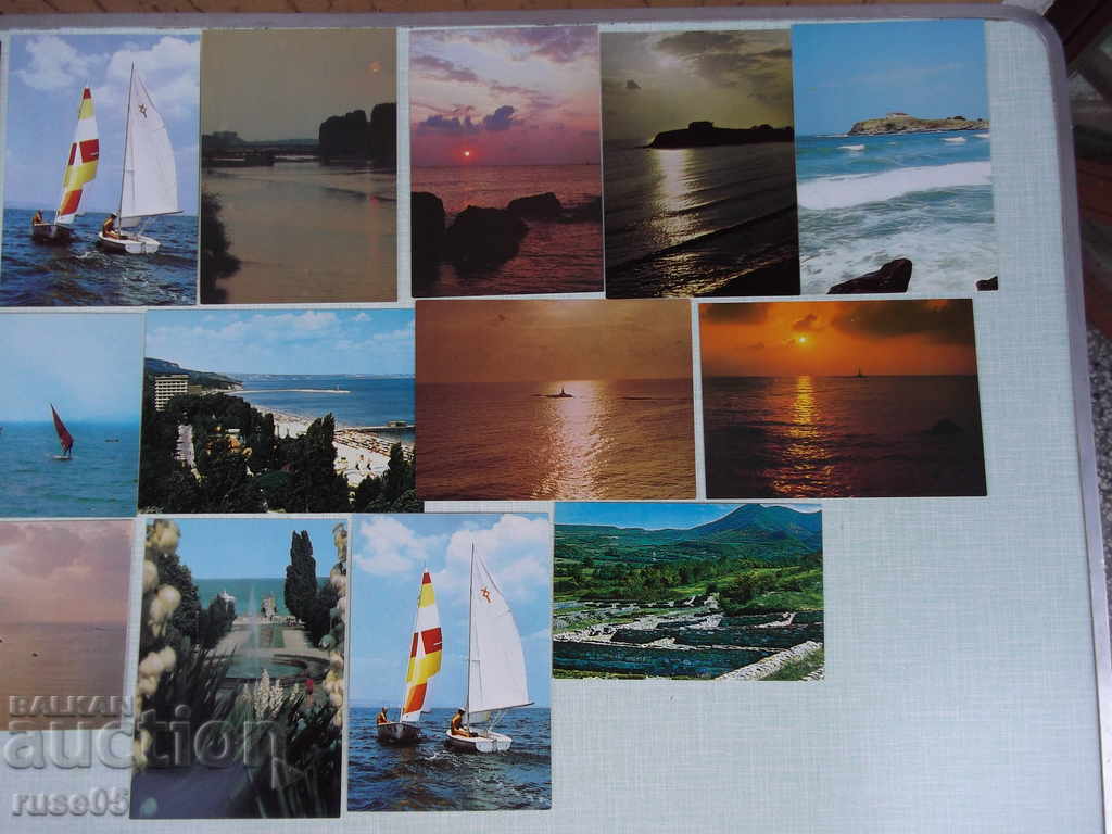 Auction Lot of 17 pcs. bulgarian cards Auction Lot of 17 pcs. bulgarian cards