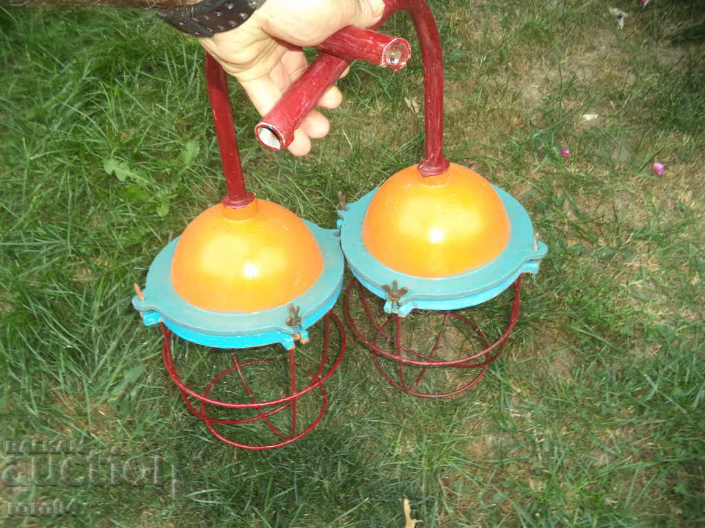 EXPLOSION PROTECTION LAMPS - PAIR - 5 EXPLOSION PROTECTION LAMPS - PAIR - 5