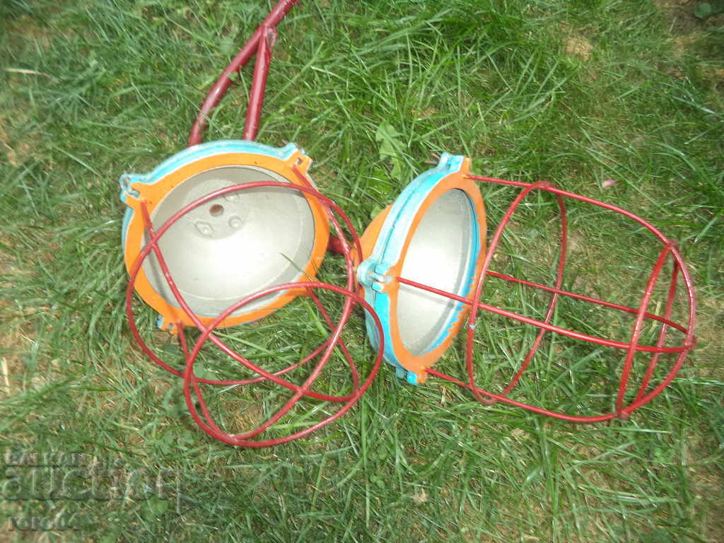 EXPLOSION PROTECTION LAMPS - PAIR - 6 EXPLOSION PROTECTION LAMPS - PAIR - 6