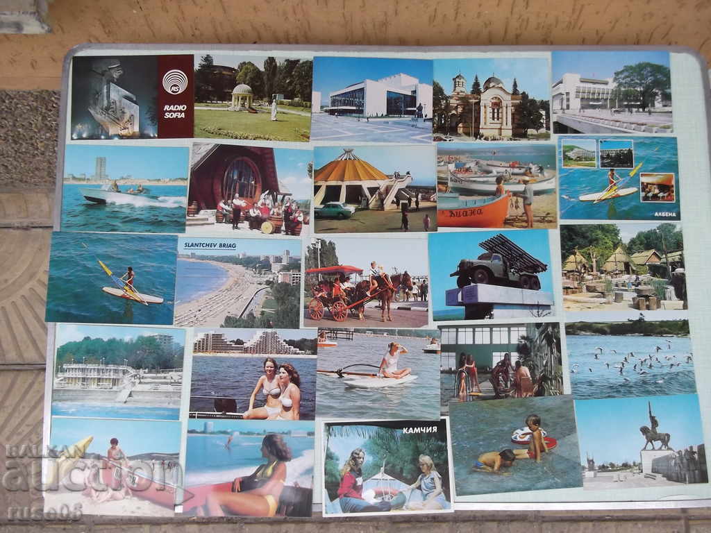 Auction Lot of 135 pcs. bulgarian cards Auction Lot of 135 pcs. bulgarian cards