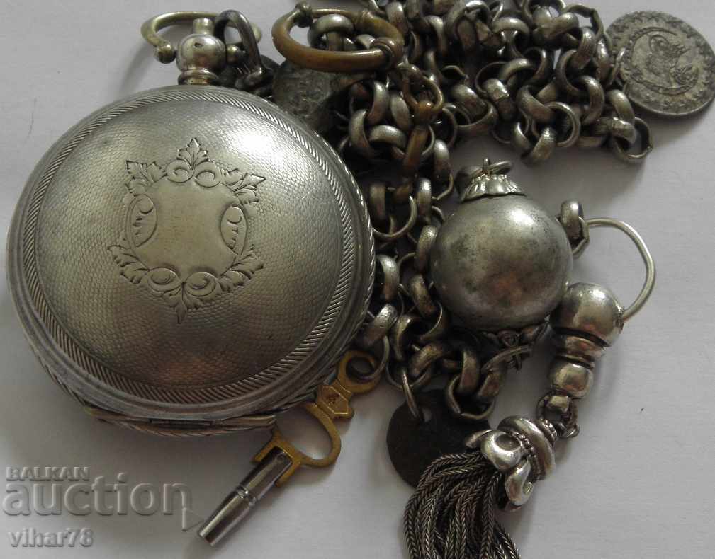 ДЖОБЕН ЧАСОВНИК-ПРАВЕН ЗА ТУРСКАТА АРМИЯ С КЮСТЕК с цена 1199.99 лв. | € 613.55