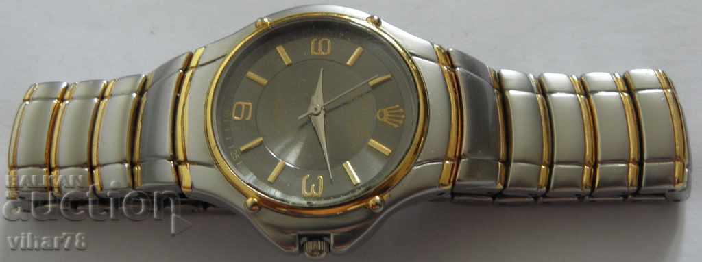 MEN'S Wrist Quartz Watch ROLEX-REPLICA