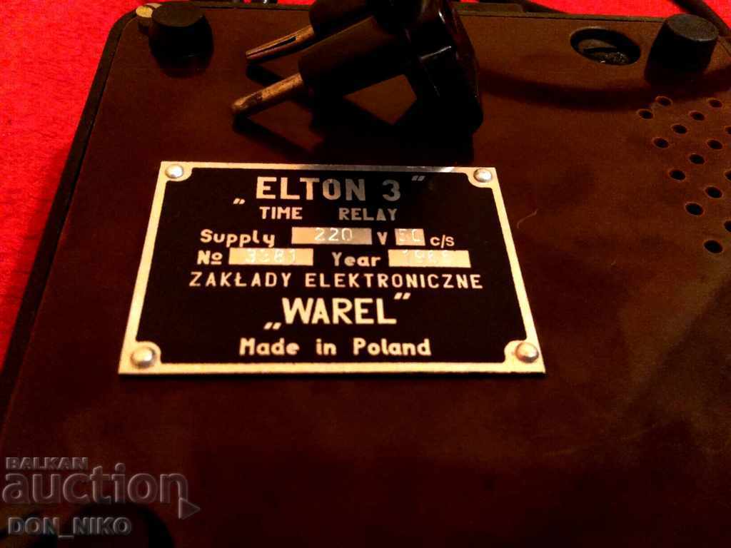 Delivery of ELTON 3 Delivery of ELTON 3