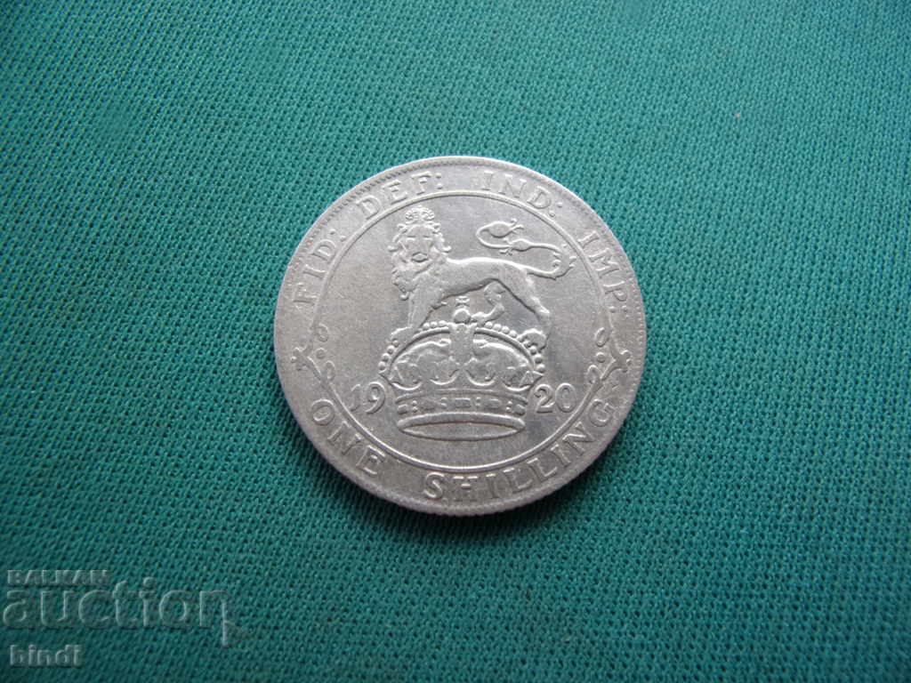 Marea Britanie 1 Schilling 1920 Silver