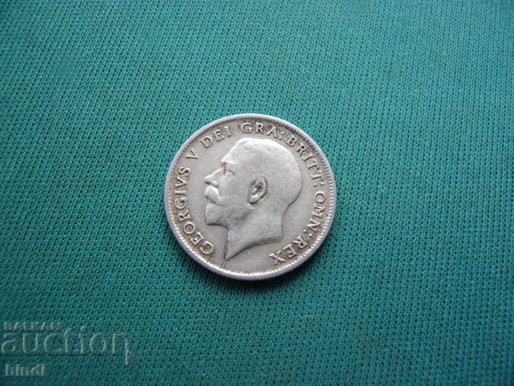 Marea Britanie 6 Pence 1921 Silver cu preț € 2.10 | 4.11 BGN Marea Britanie 6 Pence 1921 Silver cu preț € 2.10 | 4.11 BGN
