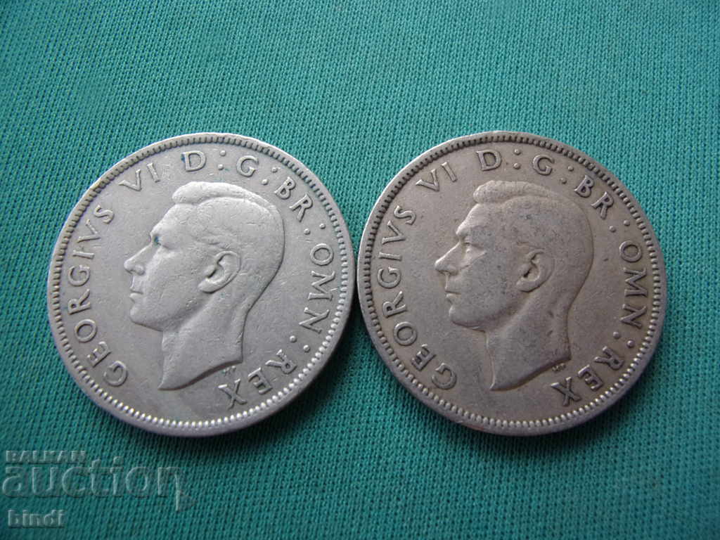 Marea Britanie Lot 2 Schilling 1949-1951 cu preț € 2.10 | 4.11 BGN Marea Britanie Lot 2 Schilling 1949-1951 cu preț € 2.10 | 4.11 BGN