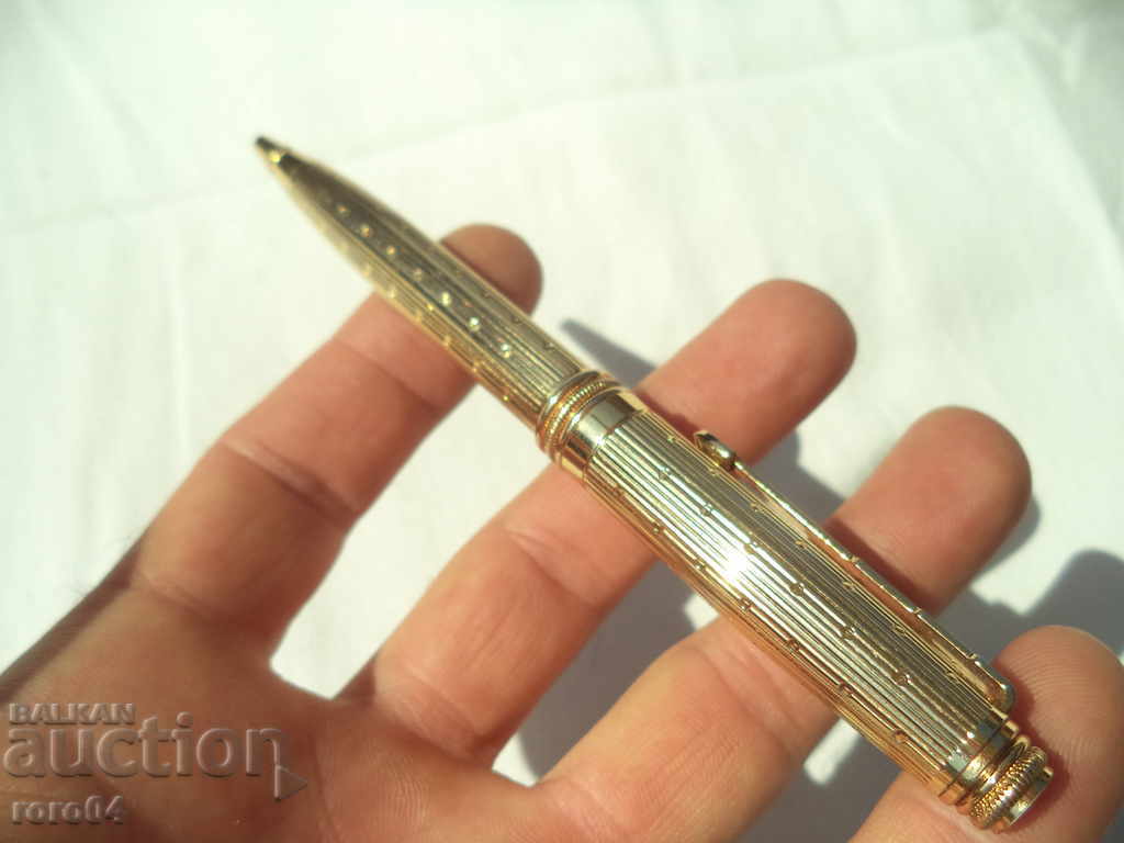 MASSIVE OLD GOLDEN PEN - 5