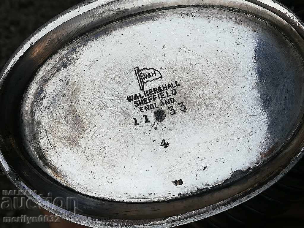 Silver-plated Victorian Teapot with Spirit Burner with price € 94.98 | 185.76 BGN