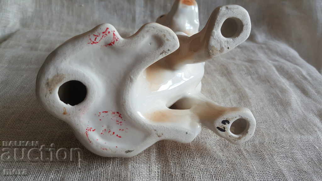 Collectible porcelain dog figure - 5