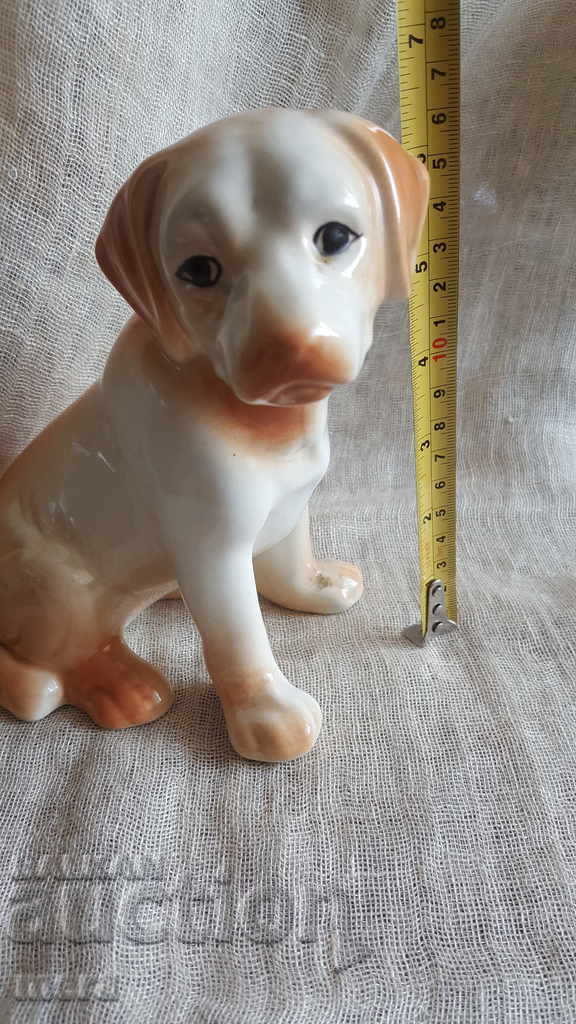 Collectible porcelain dog figure - 6