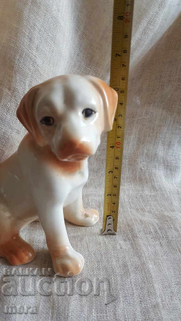 Collectible porcelain dog figure - 7