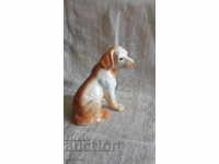 Collectible porcelain dog figure