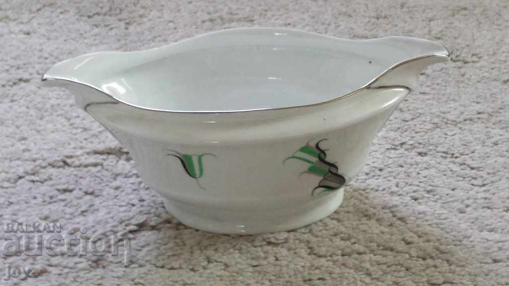 PORCELAIN SAUCE BOAT EPIAG CZECHOSLOVAKIA with price 12.00 BGN | € 6.14