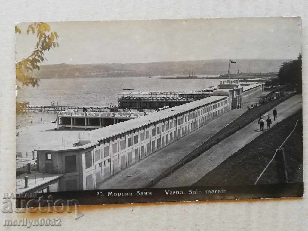 Old photo, postcard Varna