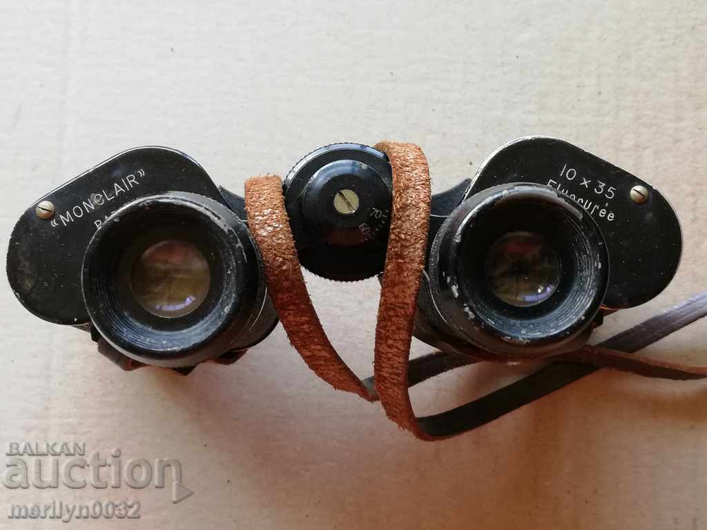 Livrarea Binoclu marin francez vechi binoclu 10/35 WW1 WW2