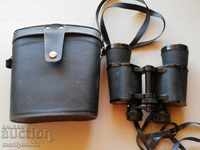 Old binoculars 10/50 with binoculars case