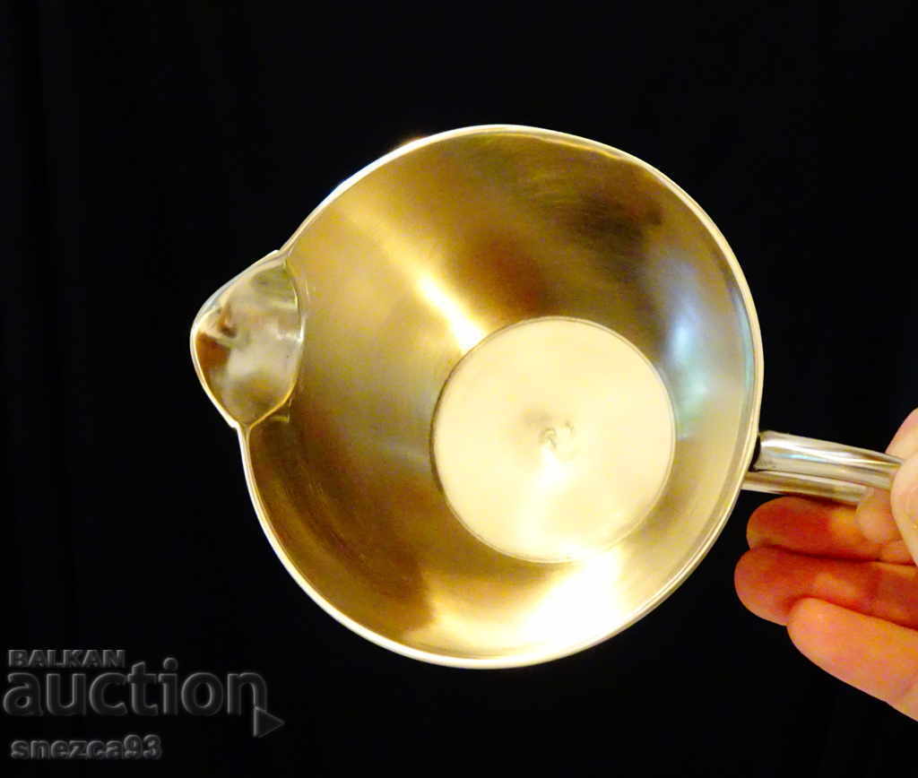 Auction Bronze jug, pitcher, sauce boat, marked Auction Bronze jug, pitcher, sauce boat, marked