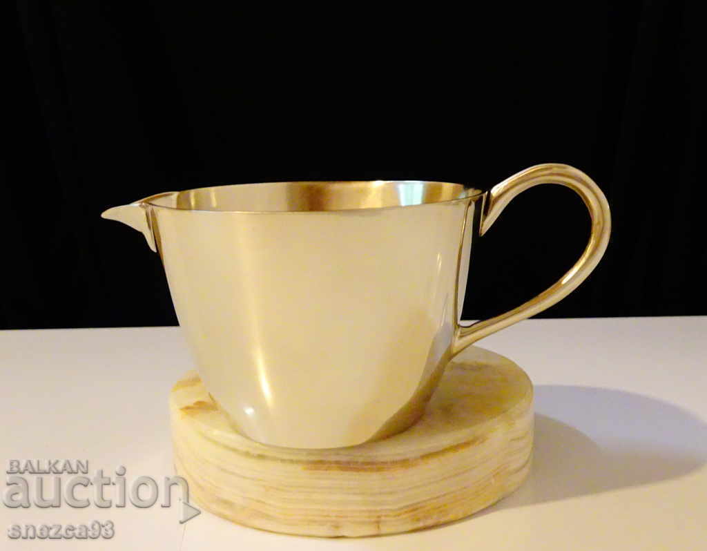 Bronze jug, pitcher, sauce boat, marked Bronze jug, pitcher, sauce boat, marked