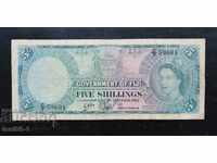 Fiji 5 Shilling 1962