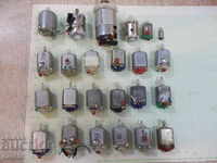 Lot of 24 pcs. dc microelectric motors