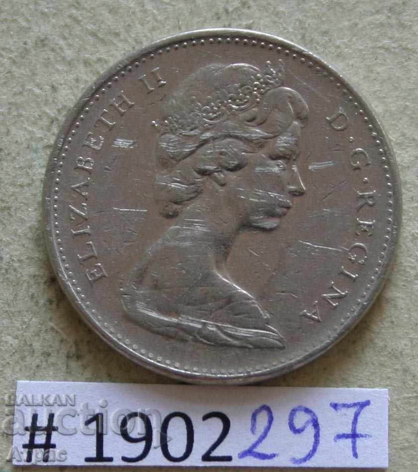 5 cenți 1968 Canada cu preț € 0.26 | 0.51 BGN