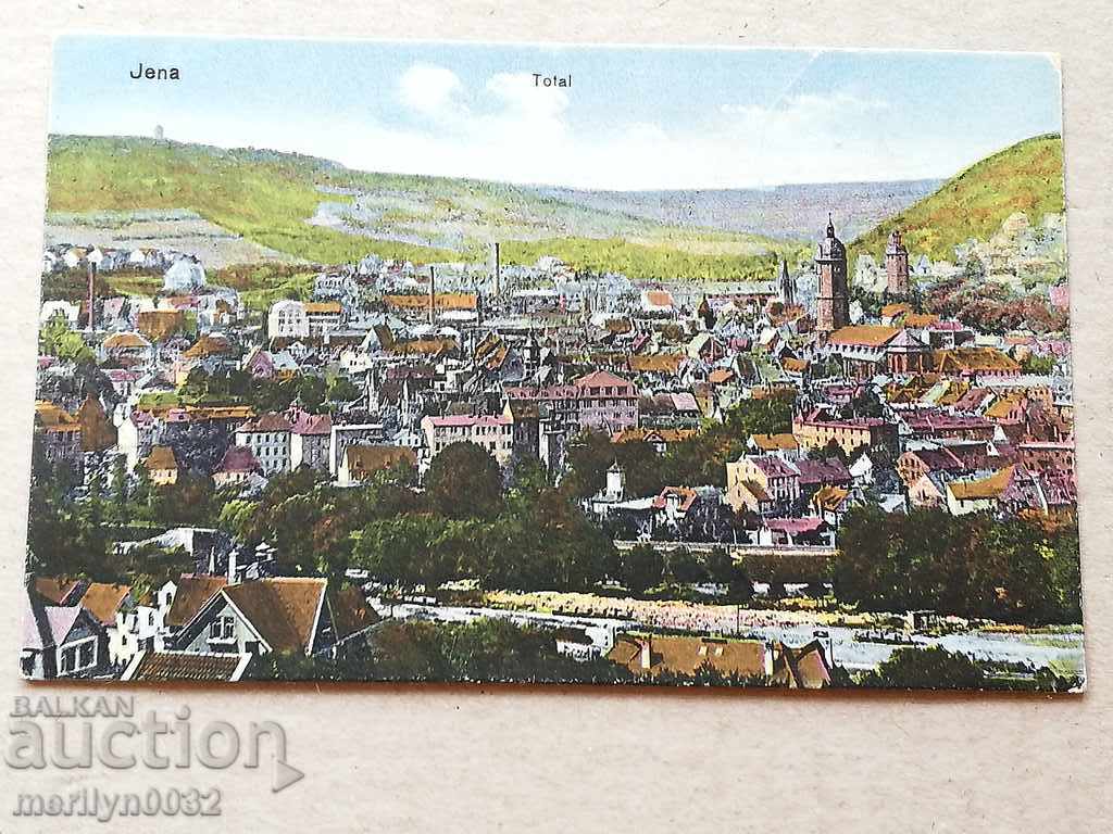 Стара снимка, пощенска картичка Йена
