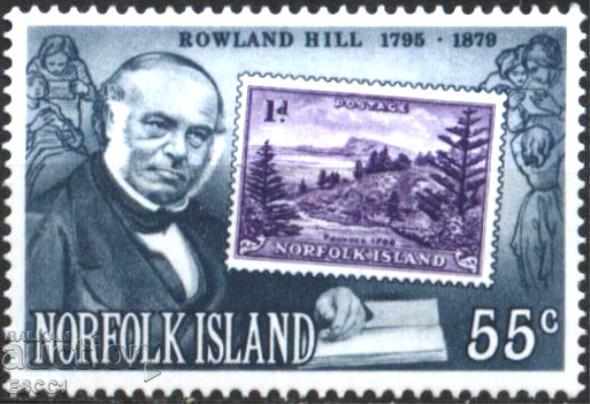 Pure Brand and Sir Rowland Hill Block 1979 from Norfolk