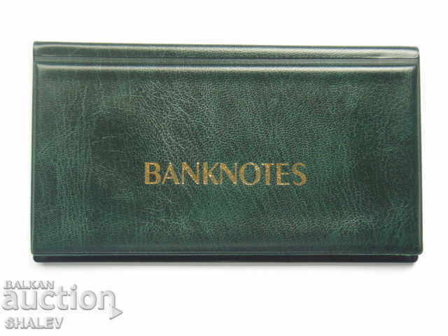 Pocket album for banknotes up to 174 x 92 mm in size - 20 sheets. - 6 Pocket album for banknotes up to 174 x 92 mm in size - 20 sheets. - 6