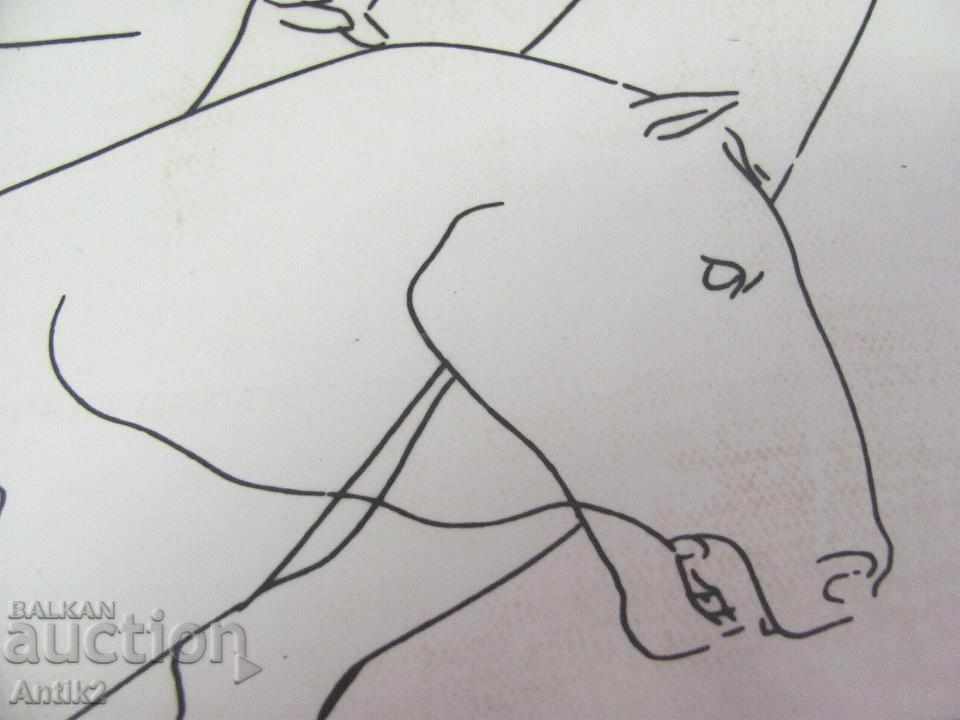 60 Old Picasso Reproductions on cardboard 3 pieces - 6